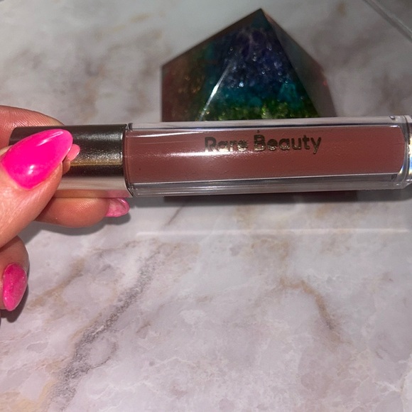 Rare Beauty Glossy Balm Nearly Neutral Like New Lip Gloss Shine Selena Gomez Tan - Picture 8 of 16